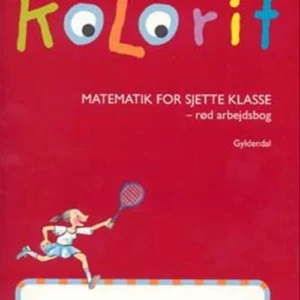 Kolorit 6. klasse, rød arbejdsbog