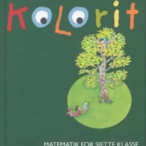 Kolorit 6. klasse, rød arbejdsbog