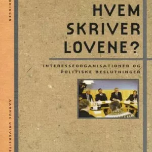 Hvem skriver lovene?