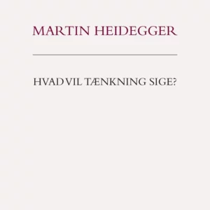 Hvad vil tænkning sige?
