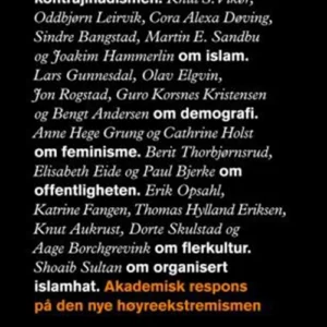 Motgift : akademisk respons på den nye høyreekstremismen