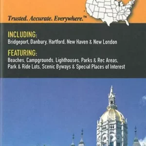 Connecticut Highway Map, American Map