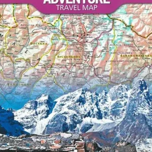 Nepal Adventure Travel Map