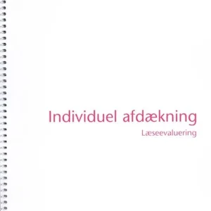 Læseevaluering på begyndertrinnet. Individuel afdækning