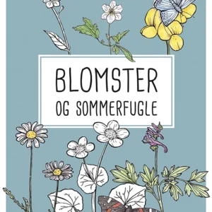 Blomster og sommerfugle