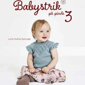 Babystrik på pinde 3