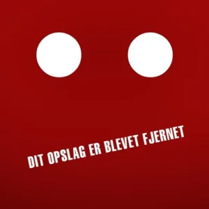 Dit opslag er blevet fjernet