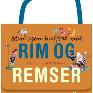 Min egen kuffert med rim og remser for de små