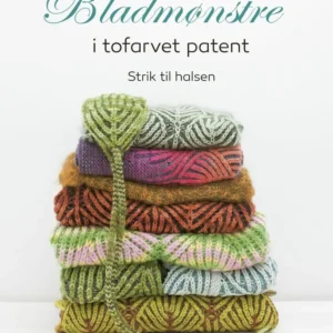 BLADMØNSTRE I TOFARVET PATENT