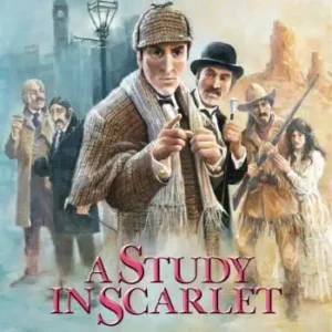 A Study in Scarlet: Illustrated by Nis Jessen