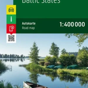 Baltic States - Estonia, Latvia & Lithuania Road Map