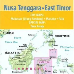 Nelles Map Indonesia: Sulawesi, Nusa Tenggara, East Timor