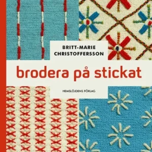 Brodera på stickat