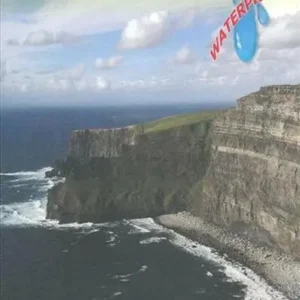 Ireland with Dublin and Belfast Travel Reference Map