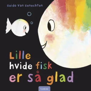 Lille hvide fisk er så glad