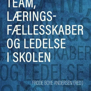 Team, læringsfællesskaber og ledelse