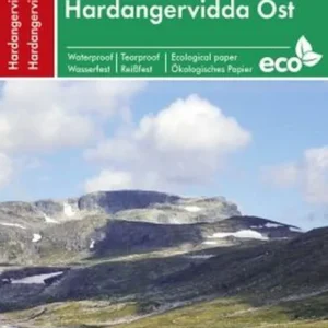 Hardangervidda East Hiking & Cycling Map