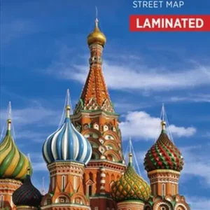 Moscow Street Map Laminated
