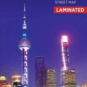 Shanghai Street Map Laminated