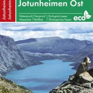 Jotunheimen East Hiking & Cycling Map
