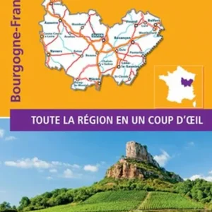 Bourgogne Franche Comte, Michelin Maxi Regional Map 602