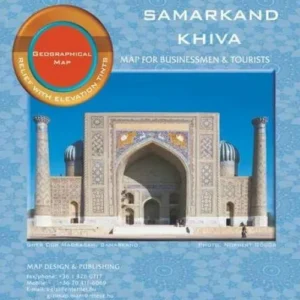 Uzbekistan Map for Businessmen & Tourists