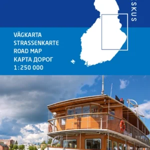 Itä-Suomi : tiekartta, vägkarta