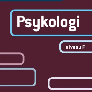 Psykologi. Niveau F