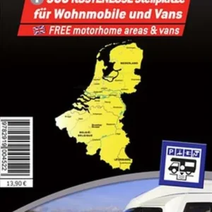 Benelux: Autocamper map - Aires camping-cars
