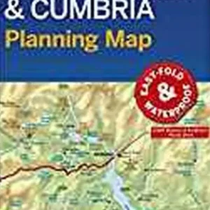 Lonely Planet Planning Map: Lake District & Cumbria