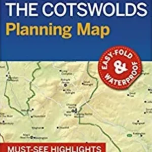 Lonely Planet Planning Map: Oxford & the Cotswolds