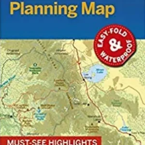 Lonely Planet Planning Map: Yosemite National Park Map
