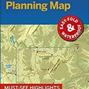 Lonely Planet Planning Map: Yellowstone National Park