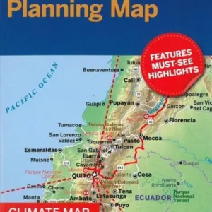 Lonely Planet Planning Map: South America