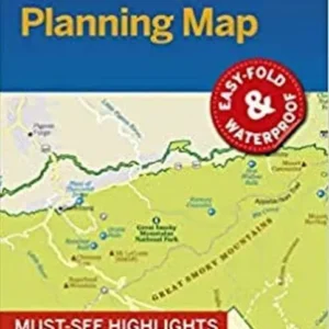 Lonely Planet Planning Map: Great Smoky Mountains