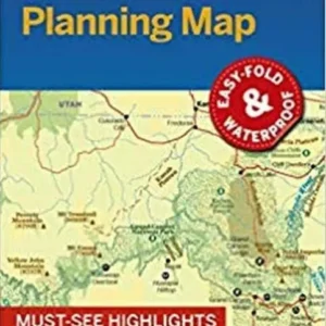Lonely Planet Planning Map: Grand Canyon National Park