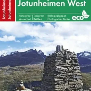Jotunheimen West Hiking & Cycling Map