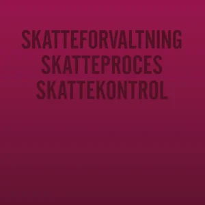 Skatteforvaltning - Skatteproces - Skattekontrol
