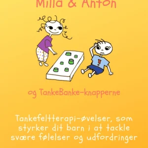 Milla & Anton og TankeBanke-knapperne