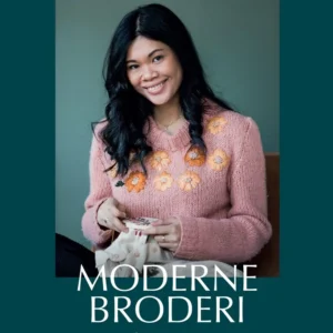 Moderne broderi på strik og tøj