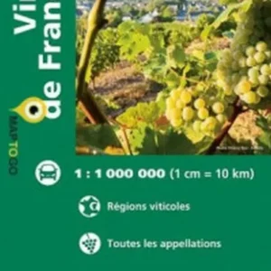 Wines of France Map : Vins du France