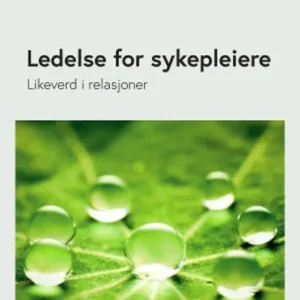 Ledelse for sykepleiere : likeverd i relasjoner