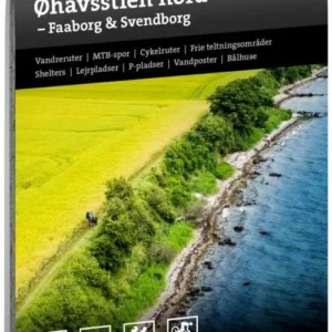 Øhavsstien nord : Faaborg & Svendborg  1:25 000