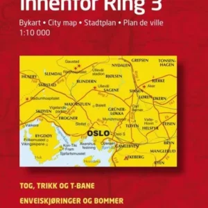 Oslo innenfor Ring 3 : bykart