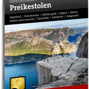 Høyfjellskart Preikestolen 1:20 000