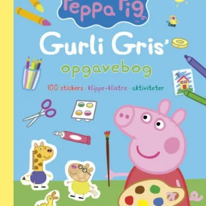 Peppa Pig - Gurli Grisâ opgavebog (100 stickers, klippe-klistre, aktiviteter)
