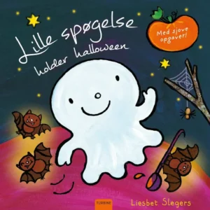 Lille spøgelse holder halloween
