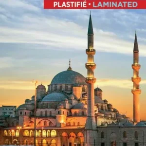 Istanbul Street Map Laminated