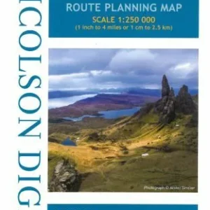 West Scotland & the Western Isles Route Planning Map