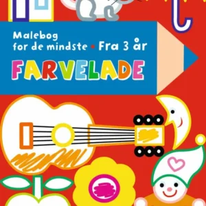 Farvelade - malebog for de mindste - fra 3 år